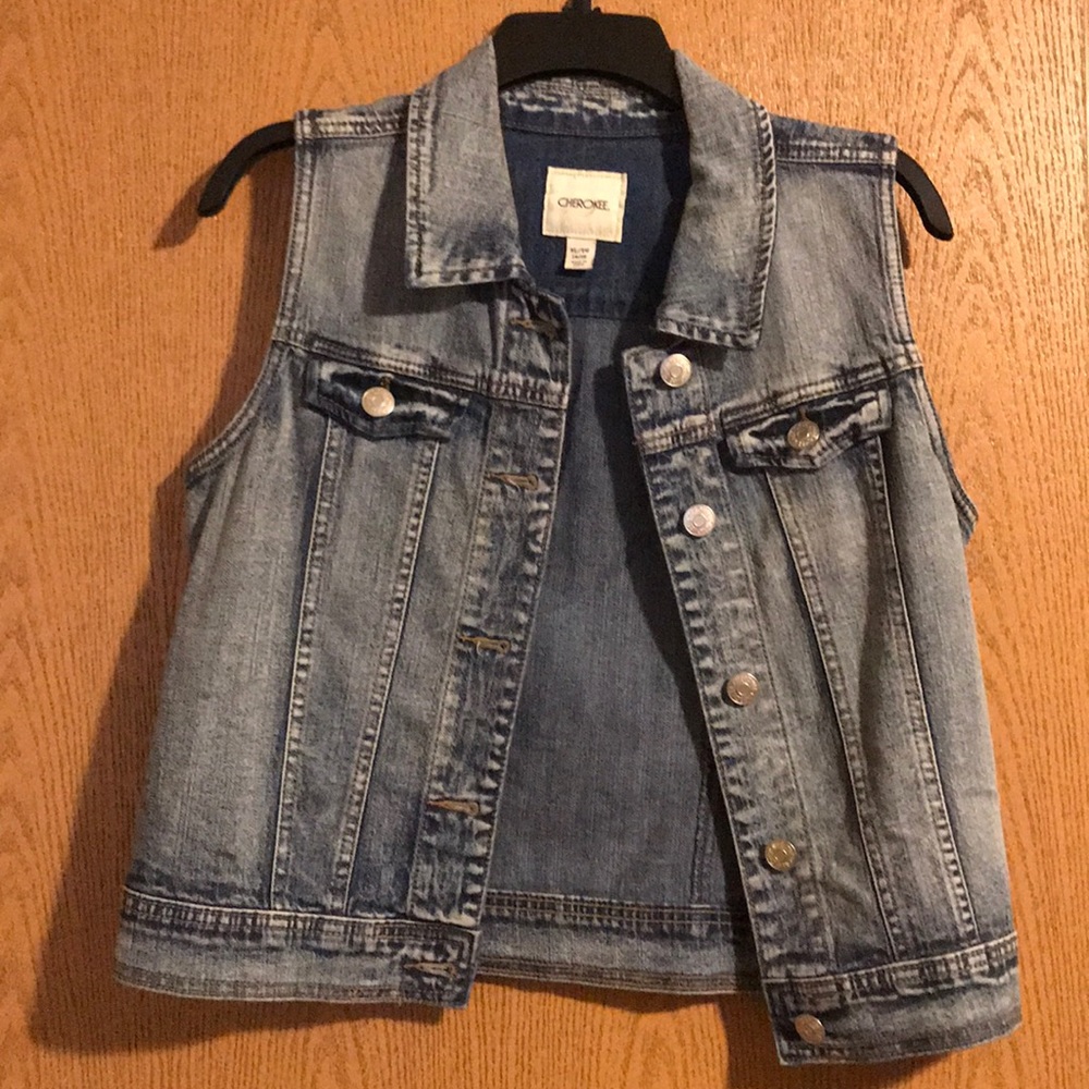Denim vest